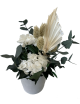 Composition florale blanche