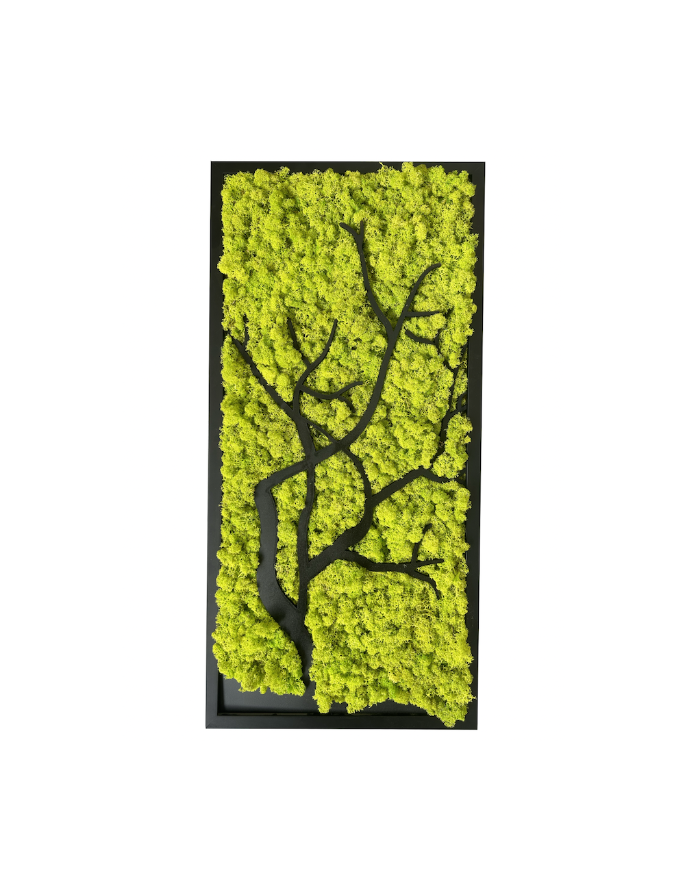 Tableau végétal avec motif d'arbre